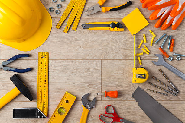 a construção - nobody hammer home improvement work tool imagens e fotografias de stock