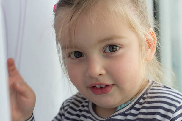 istock Cute baby girl. 491605835