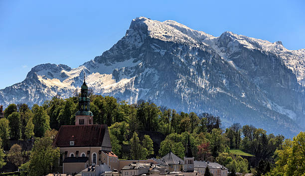 istock Mullner church and the Untersberg. 491607213