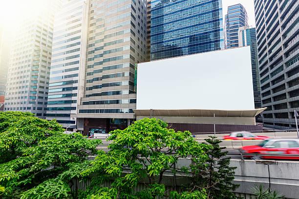 трафик hong kong - hong kong billboard asia china стоковые фото и изображения