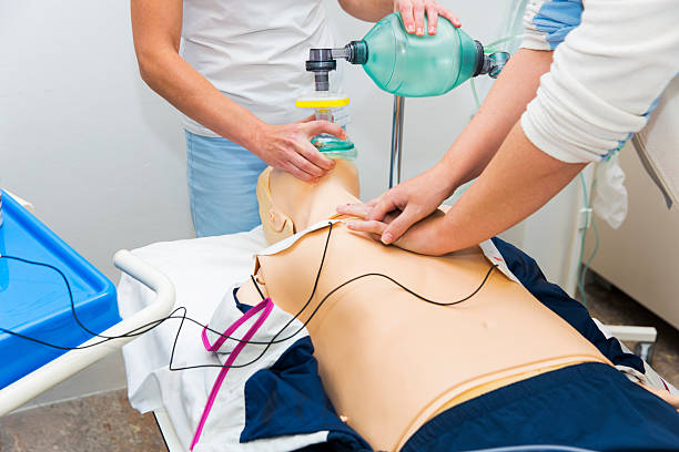 istock CPR seminar,mechanical ventilation and heart massage of dummy 491617230
