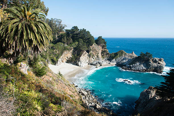 istock Waterfall in Big Sur California 491630926