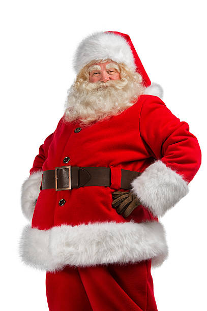 istock Santa Claus with his hands on his hips 491631522