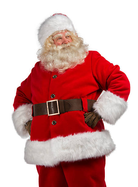 istock Santa Claus with his hands on his hips 491631582