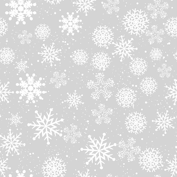 シームレスな冬の背景に雪の結晶 - ice crystal textured ice winter点のイラスト素材／クリップアート素材／マンガ素材／アイコン素材