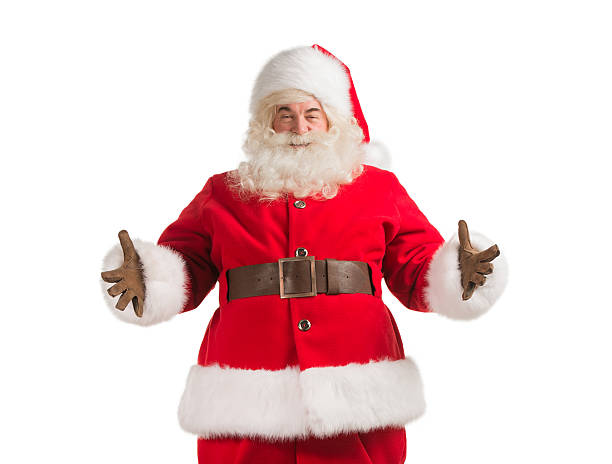 istock Santa Claus Welcoming you! 491643582