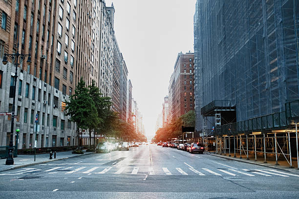 nowy york city - urban road zdjęcia i obrazy z banku zdjęć