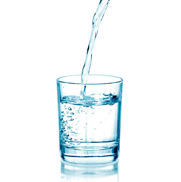 istock Water pouring in glass 491656120