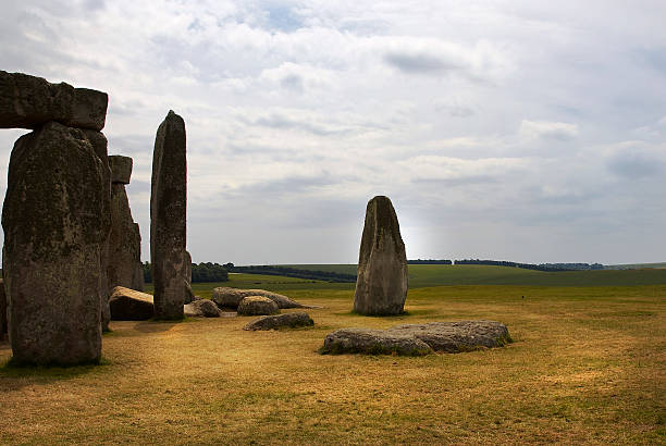 스톤헨지 - european culture megalith observatory rock 뉴스 사진 이미지