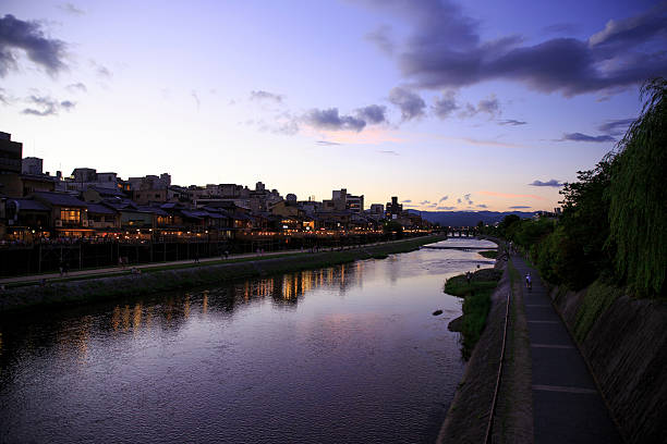 istock Kamogawa River in Kyoto, Japan 491659982