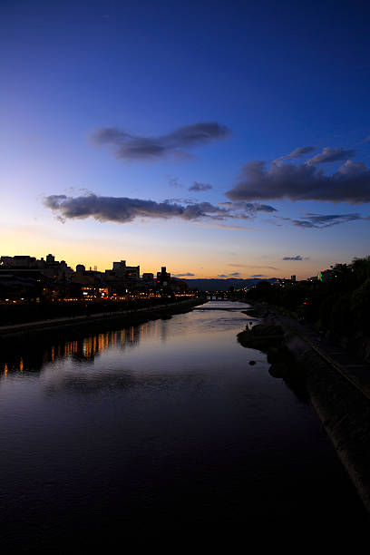 istock Kamogawa River in Kyoto, Japan 491660264