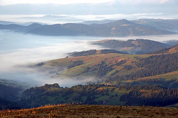 istock morning mist in the mountains 491670414