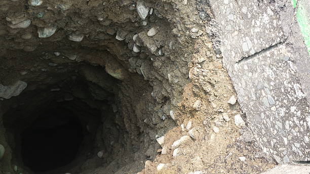 hydro excavación-barreno - drill mining rock borehole fotografías e imágenes de stock