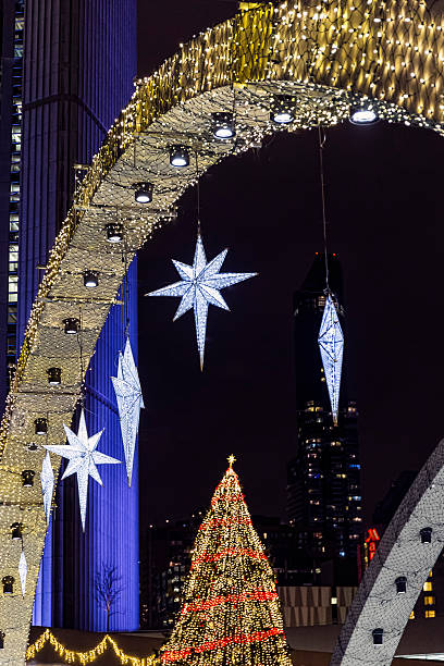 istock Holiday Decorations at City Hall 491679988