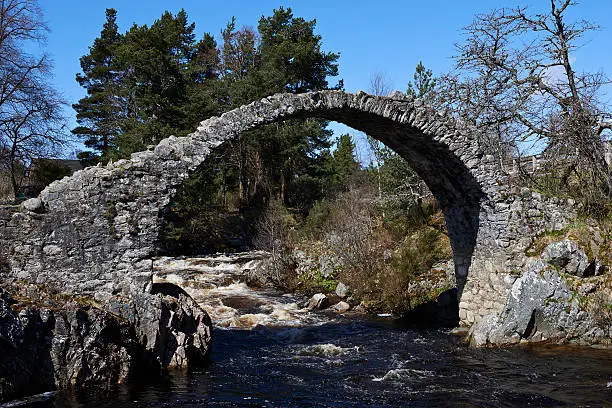 Photo of Old Packhorse bridge, Scotland