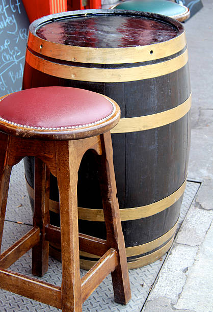 istock Irish beer barrel and bar stall 491681153