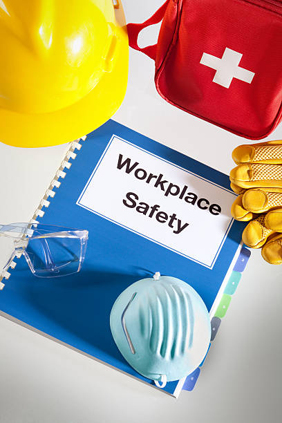 istock Workplace Safety Equipment and Handbook Manual Vertical 491681887