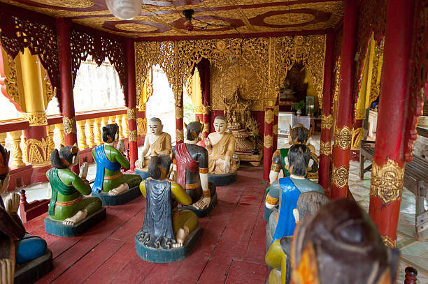 istock Soldier guardian of Bagan, Myanmar 491682300