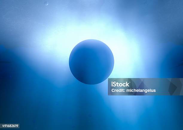 Sphere Underwater Stock Photo - Download Image Now - Abstract, Below, Blue
