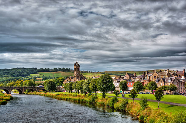 peebles hdr - peebles stock-fotos und bilder