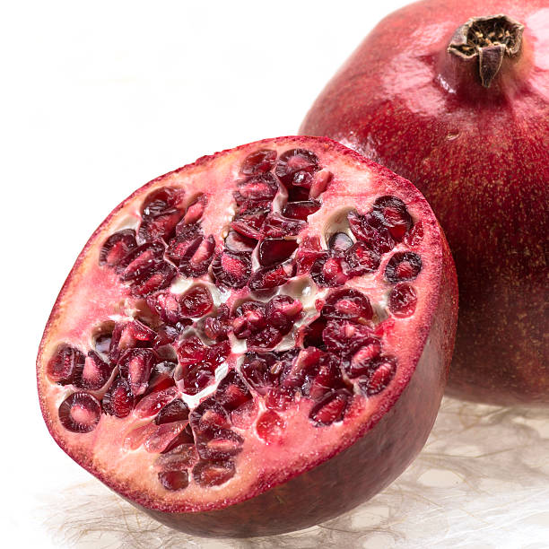 Close-up of a Pomegranate stock photo