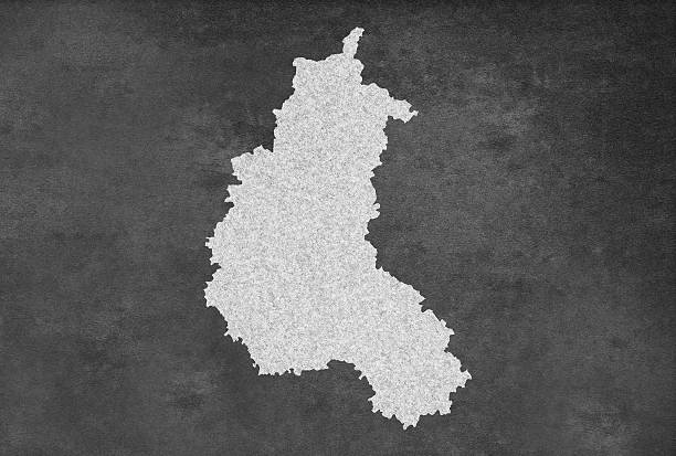 istock French Region of Champagne-Ardenne Map Outline on an Blackboard 491698778