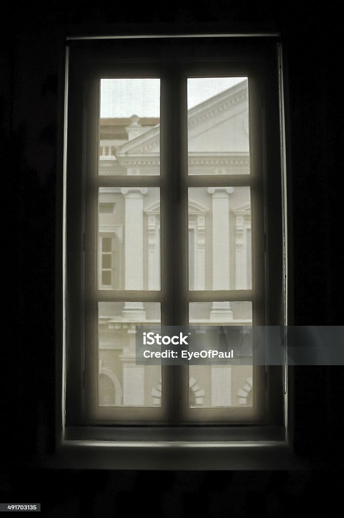 Fenster lookout geheimnisvolle Motiv - Lizenzfrei Abstrakt Stock-Foto