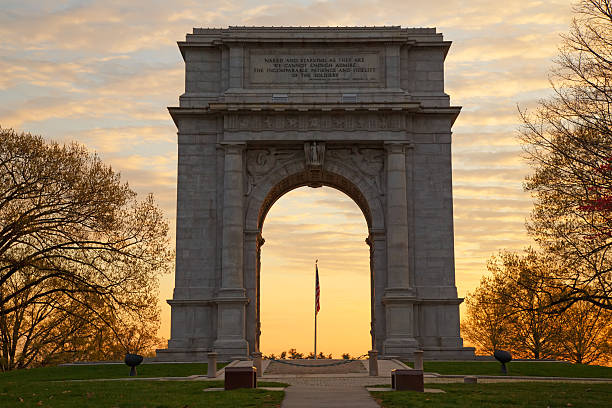 istock National Memorial Arch at Sunrise 491703431