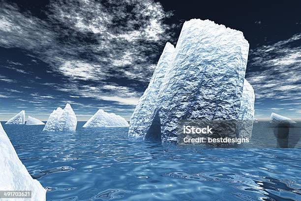 Foto de Ice Bergs e mais fotos de stock de Pólo Sul - Pólo Sul, Verão, Antártica