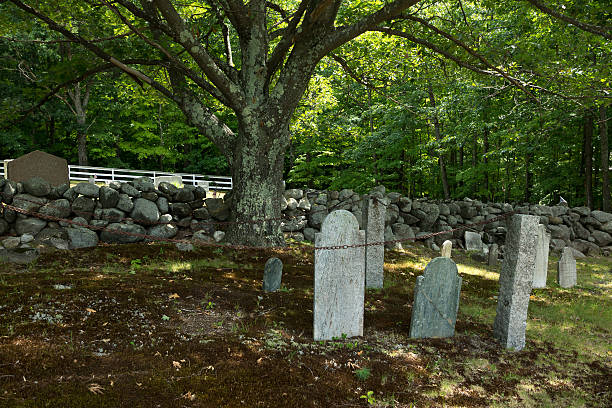 istock Haunting Graveyard znd Tombstones 491708612
