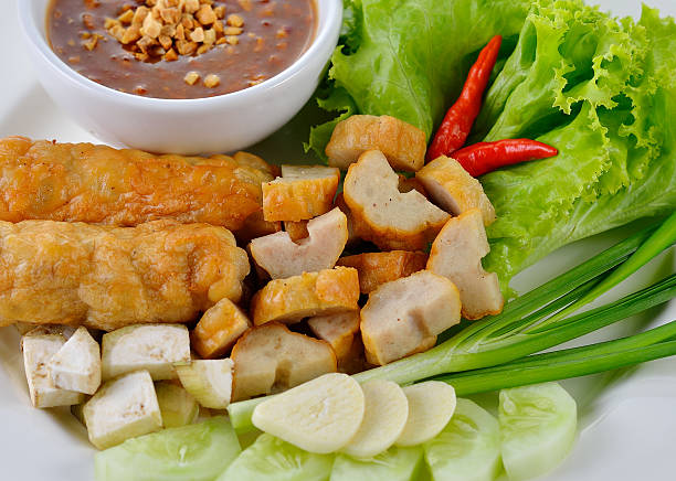 вьетнам питание - handroll стоковые фото и изображения
