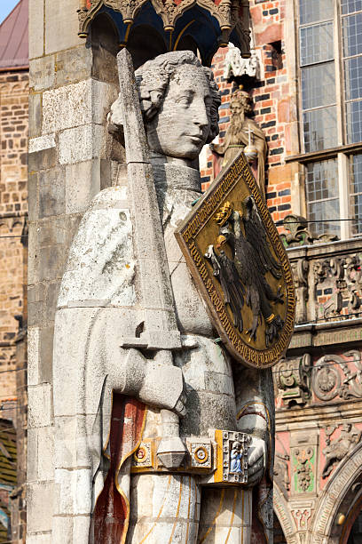 istock Roland statue at Bremen 491714424