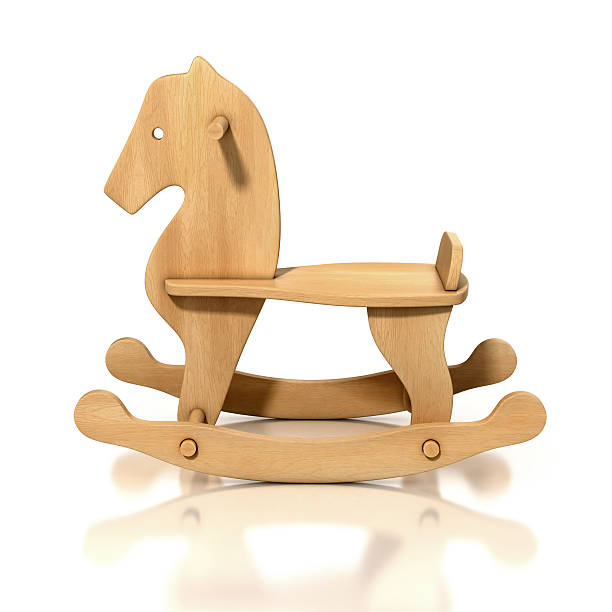 istock rocking horse chair 3d illustration 491725236