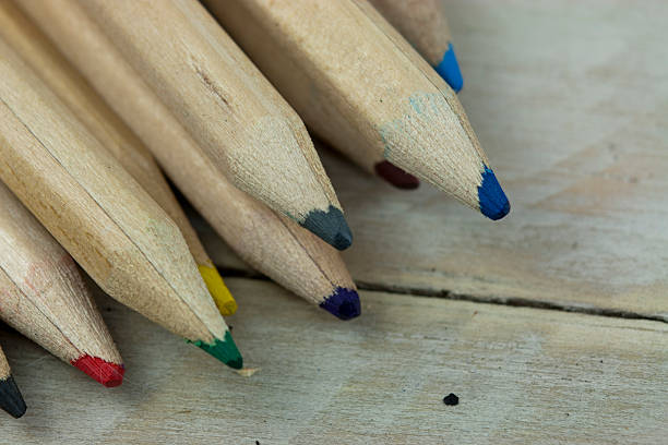 istock Close up of coloured pencils 491725482