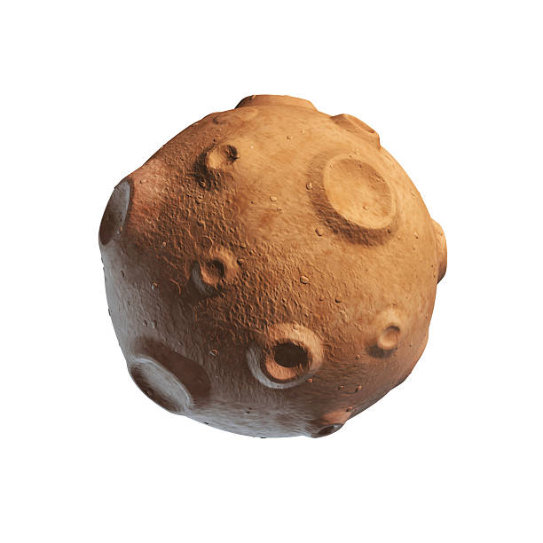 meteor 3d-illustration - astronomy globe three dimensional planet stock-fotos und bilder