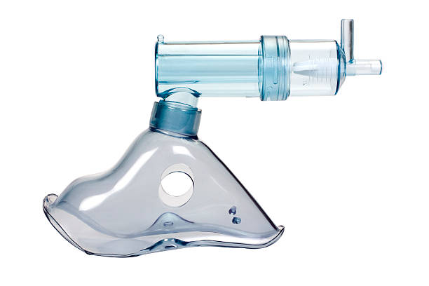 Close-up of an oxygen mask