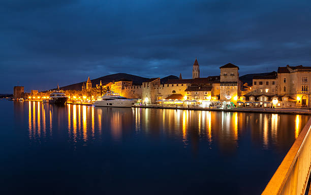 istock Old coastal town Trogir in Croatia 491728836
