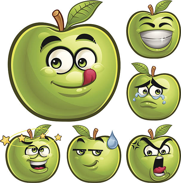 732 Granny Smith Apple Illustrations & Clip Art - iStock | Granny smith  apple on white, Granny smith apple slices, Granny smith apple salad