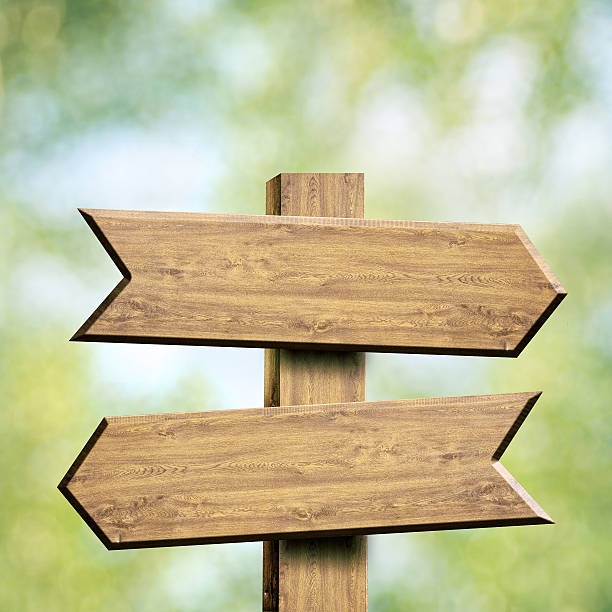 istock Wooden sign over abstract natural backgrounds 491729872