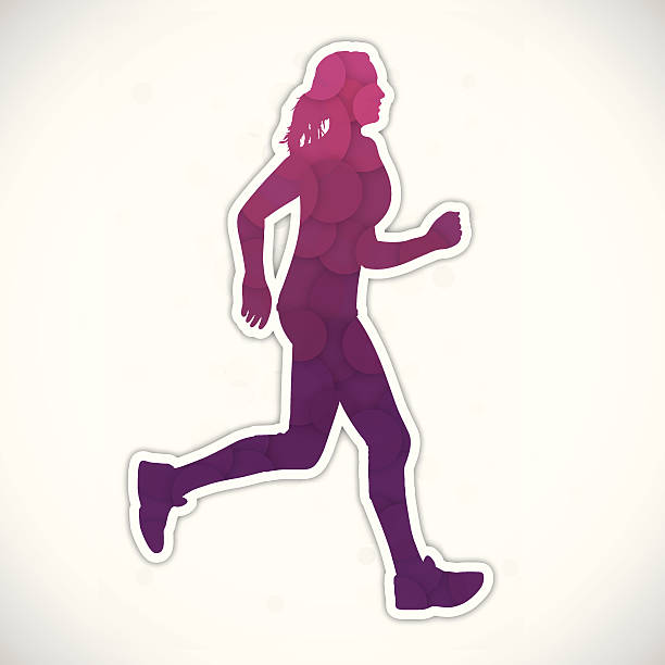 illustrations, cliparts, dessins animés et icônes de running femme - medical cross