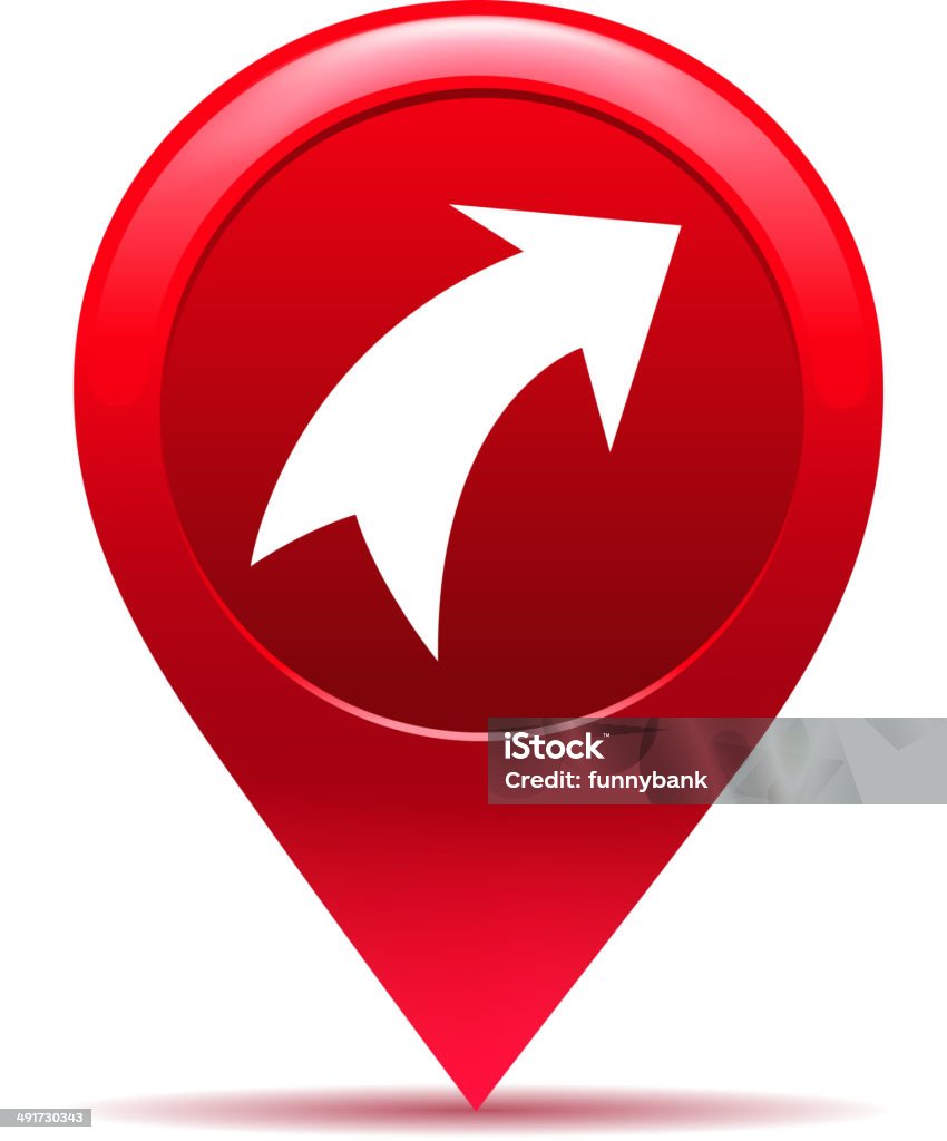 Direction Pointer Fil In Direction Pointer Stock Illustration - Download Image Now - Aiming ...
