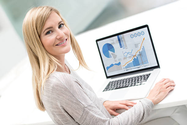 istock Business woman working at home 491731458