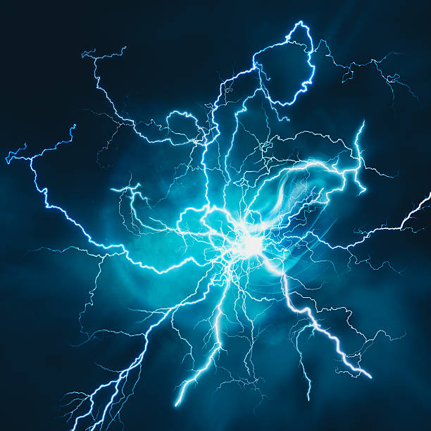 istock Electric storm. Abstract science and power industry backgrounds 491732568