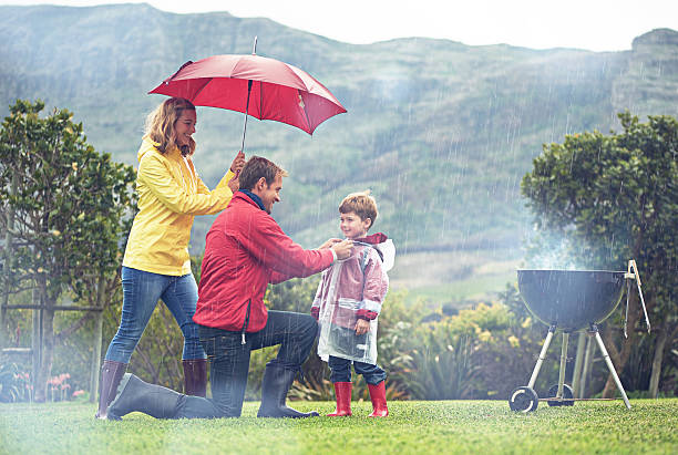istock The rain won't stop them from having fun 491745896