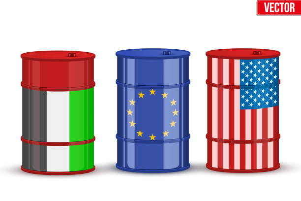 istock Benchmark oil BRENT WTI Dubai Crude 491746878
