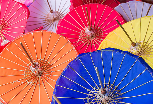istock Colorful Paper Umbrella 491760358