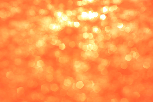 istock Design blur abstract bokeh orange background. 491763826