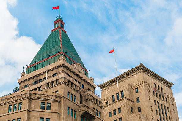 istock Shanghai Bund historical buildings,China 491763858