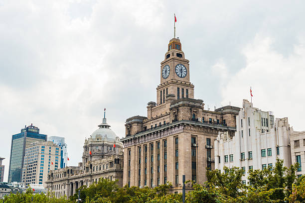 istock Shanghai Bund historical buildings,China 491764738