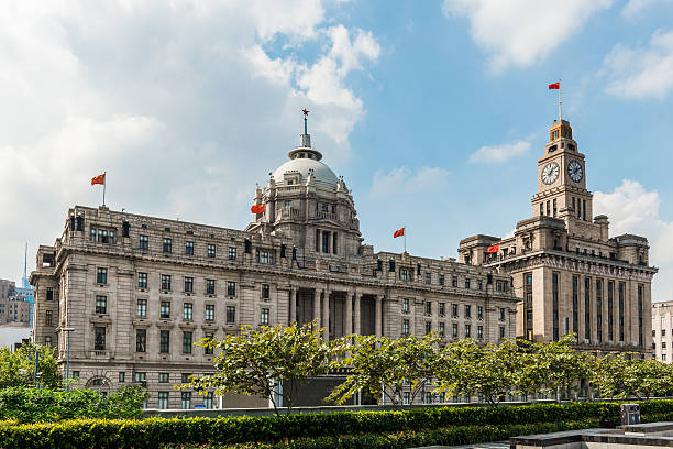 istock Shanghai Bund historical buildings,China 491766214